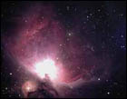 CCD image of the Orion nebula (M42)